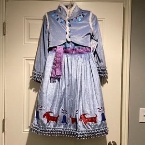 Disney store Anna Frozen Fever costume